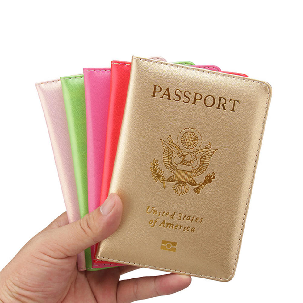 Wholesale Custom Luxury Exquisite Silk Screen Printed Paper 4x3 Inch Card Holder Wallet Case Passport Holder