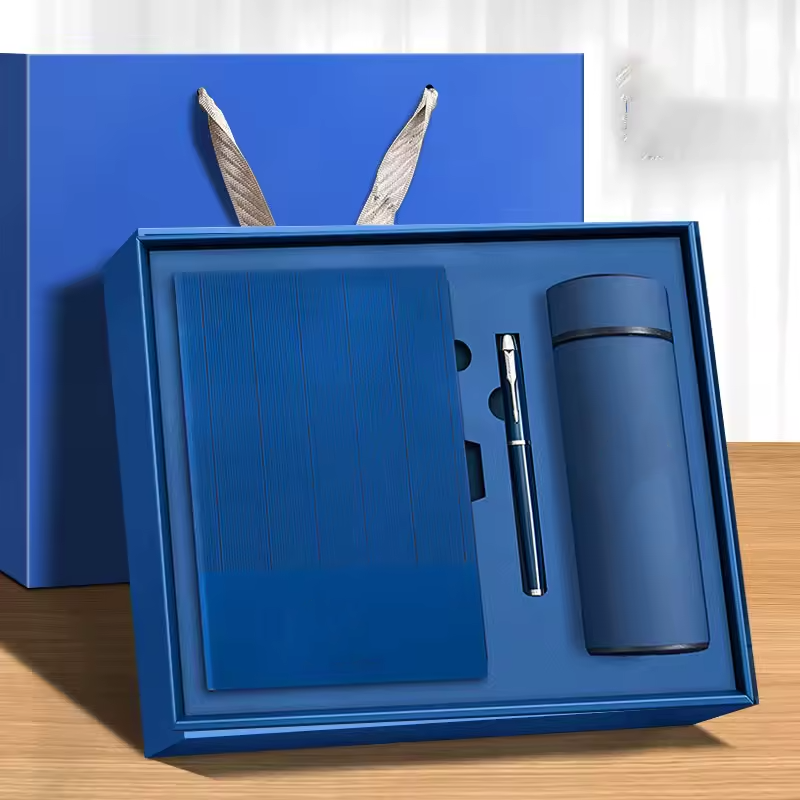 Customized Pu Leather Note Book Corporate Gift Set A5 Journal Wholesale Promotional Luxury Business Gift Items Notebook With Pen