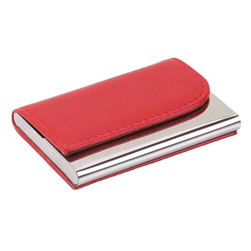 Custom Logo Promotional Paper Card Holder Wallet with Zipper Pocket Corporate Gift for Men Business Use Silk Screen Printed