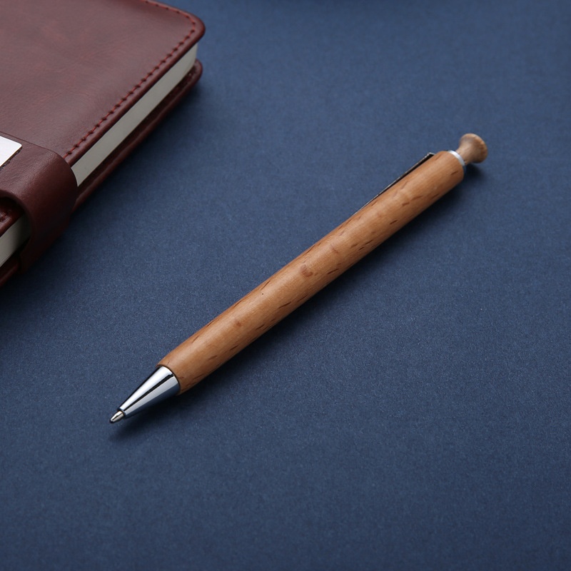 Wholesales Office Custom logo Corporate Wooden Pen Key Chains Souvenir Gift Items Teacher Day Promotional Business Men Gift Sets 2