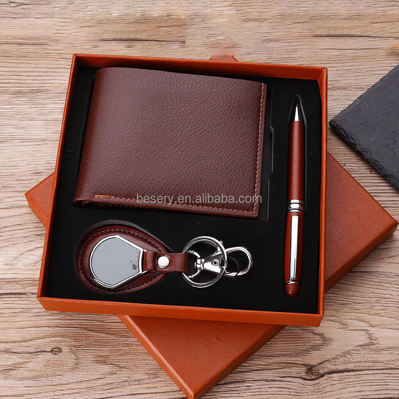 Business Planner Corporate Leather Notebook Office Business Gift Set 2