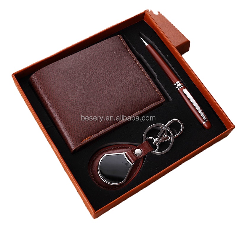 Business Planner Corporate Leather Notebook Office Business Gift Set