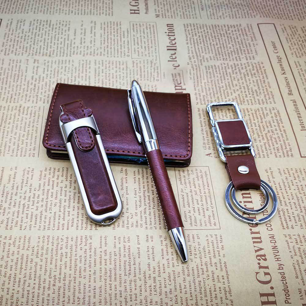 Wholesale Business Gift Set Gift Items Office Notebook and Pen Gift Set Luxury Custom Logo 2
