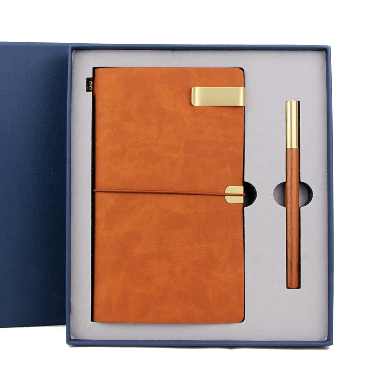 High Quality Business Giveaways I Luxury Pen Hand Account Notebook Promotional Cooperate Gift Set for Men and Women