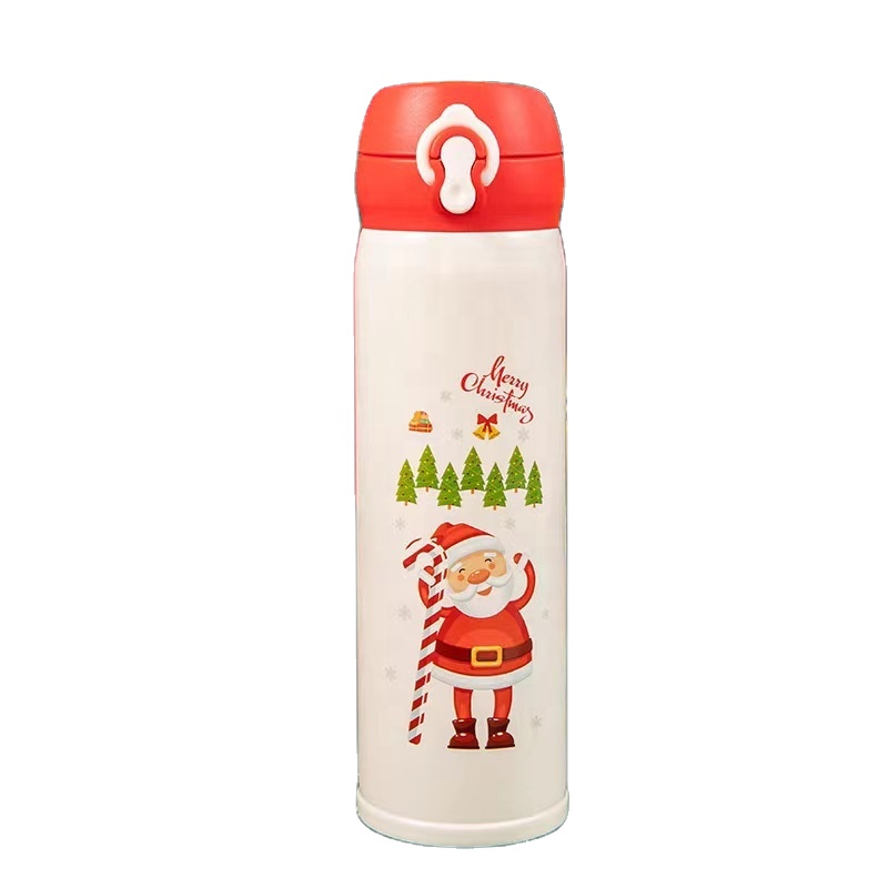 Christmas Hot Selling Business Termos Custom Logo Insulated Travel Water Bottle Vacuum Thermo Flask Gift Set Box Thermo
