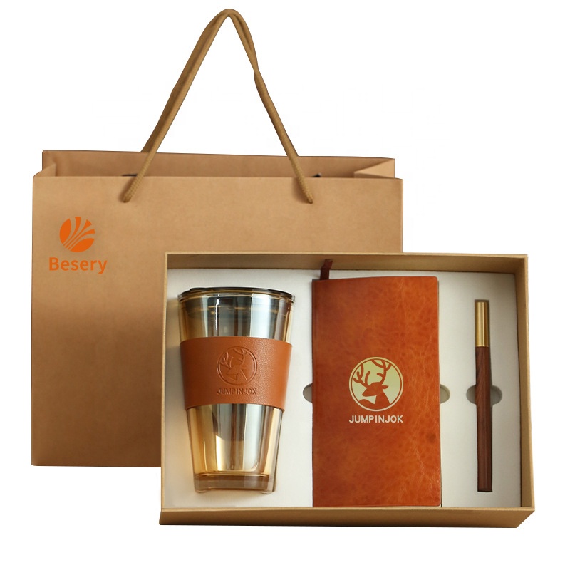 Custom Logo Promotional Business Corporate Notebook Gift Set Commercial Activities Gift Company Party Gift Box Souvenir Items