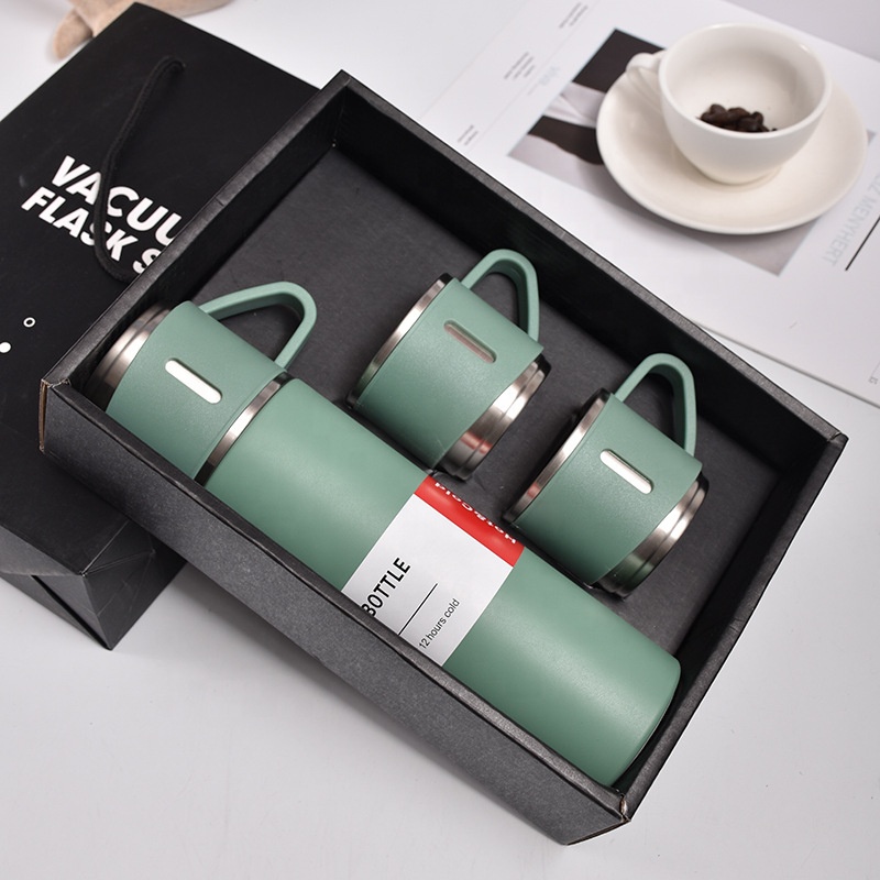 Promotional Items Luxury Eco-Friendly Water Bottle Corporate Office Gift Custom Logo Business Stainless Steel Vacuum Flask