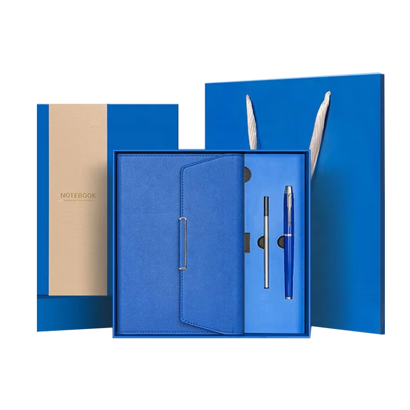2024 Besery Custom Logo Promotional Gift Set 3-in-1 Business Notebook USB Drive & Water Bottle for Office & Corporate Use