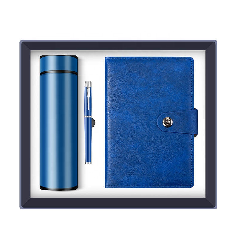 Wholesale Luxury Business Set A5 Notebook Insulated Cup Pen Gift Set Company Gift Set New Promotional Products