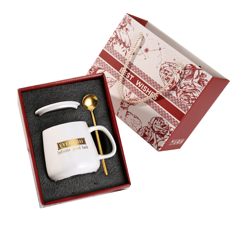 2024 Business Gift Set Coffee Mug With Auto Shut Off for Home Office Desk Use, Heating Plate USB Electric Cup Warmer