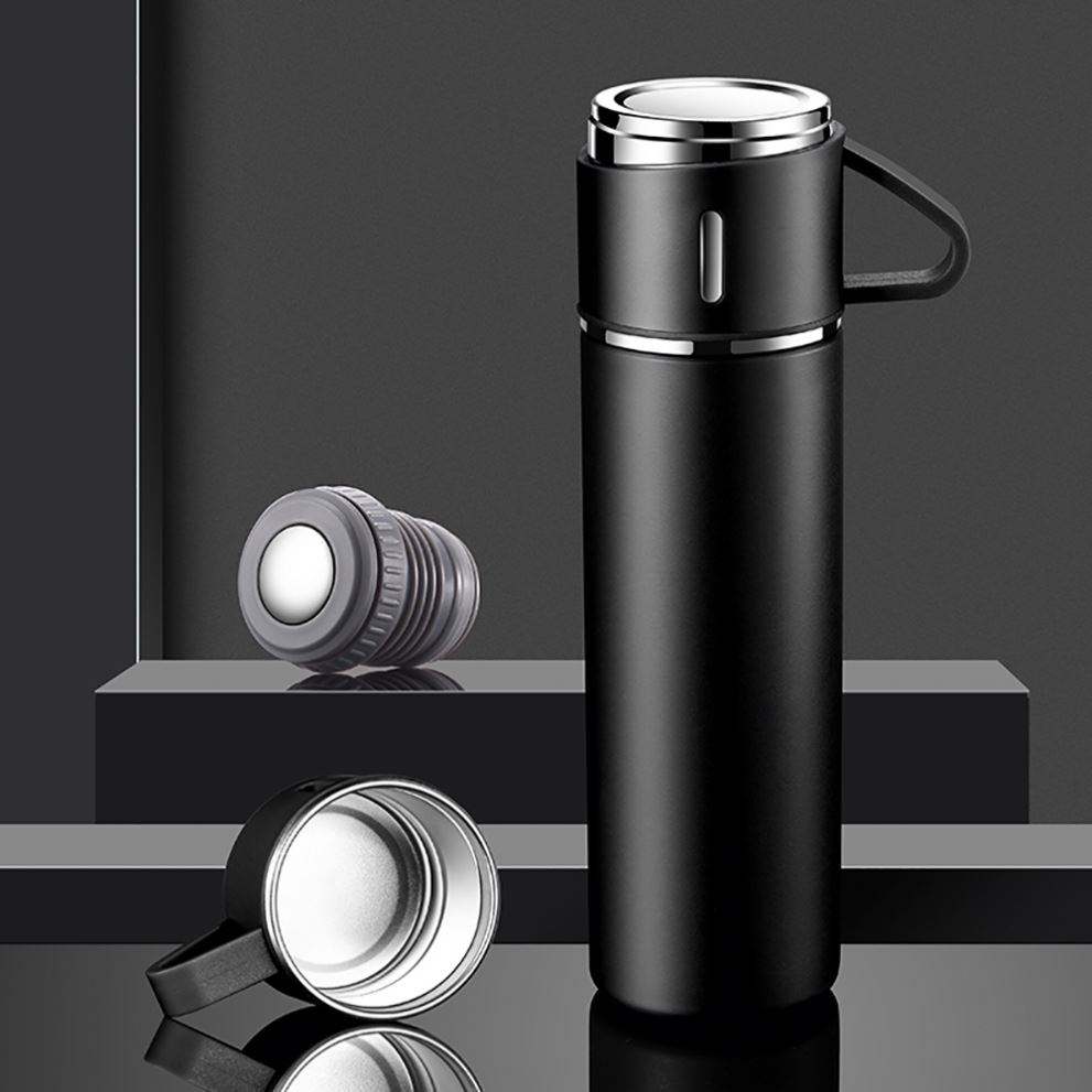 2024 Wholesale Promotion Corporate Business Stainless Steel Vacuum Flask Thermos Mug Gift Set 3