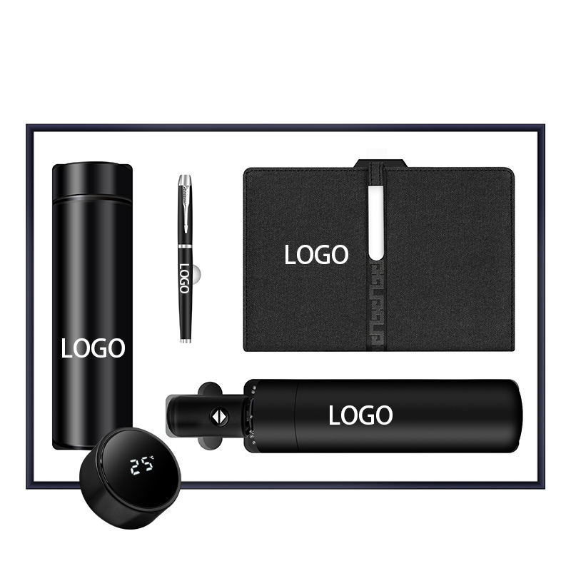 Promotional Notebook with Pen for Business Luxury Custom Corporate Gift Set for Unique Office Gift Item with logo Printing