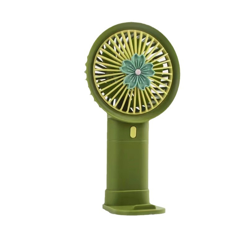 2024 Handheld Portable Mini Fan with Folding Rechargeable Fans Collapsible Function for Students or Commuters on the Office Desk