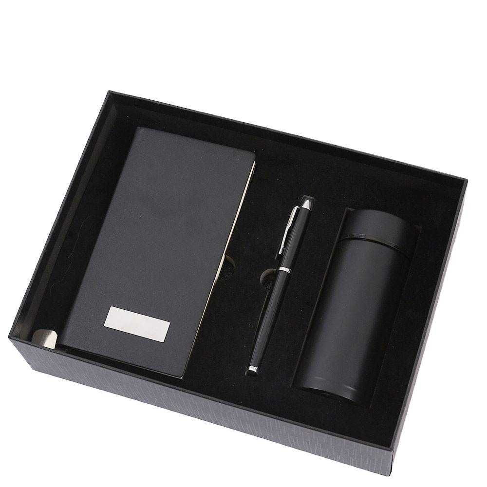 Era Gift Wholesale Luxury Business Notebook A6 Simple Meeting Minutes Spot Office Coffee Cup Insulated Cup Gift Set Custom Logo