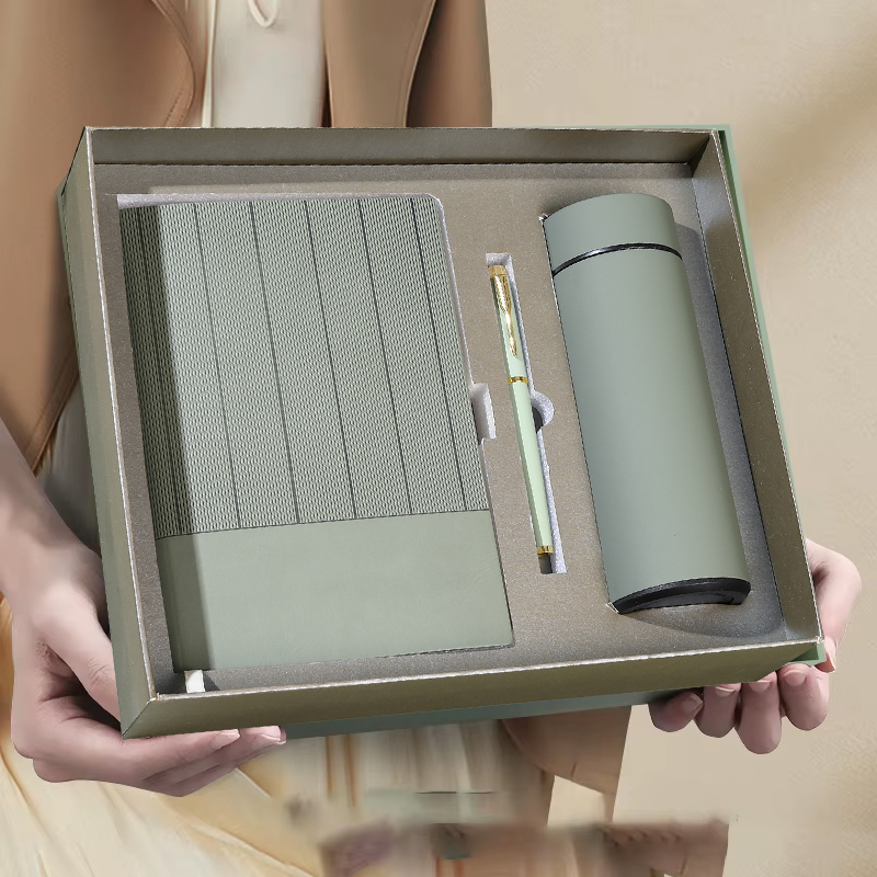Wholesale Custom Promotional Luxury A5 Notebook with Pen Office Executive Wedding Giveaways Corporate Business Gifts Box Set