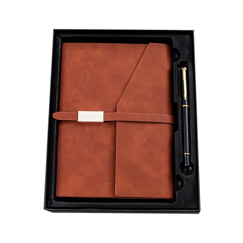Factory Supply 2025 New Trend Promotional Items A5 Journal Luxury Modern Special Design Soft Cover Pu Durable Business Gift