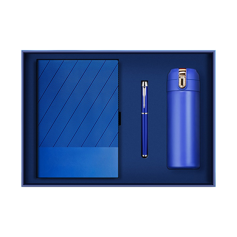 2026 Hot Custom Logo Corporate Promotional Gift Set Luxury Vacuum Cup Notebook Business Executive Kits Silk Screen Printed Gift 2