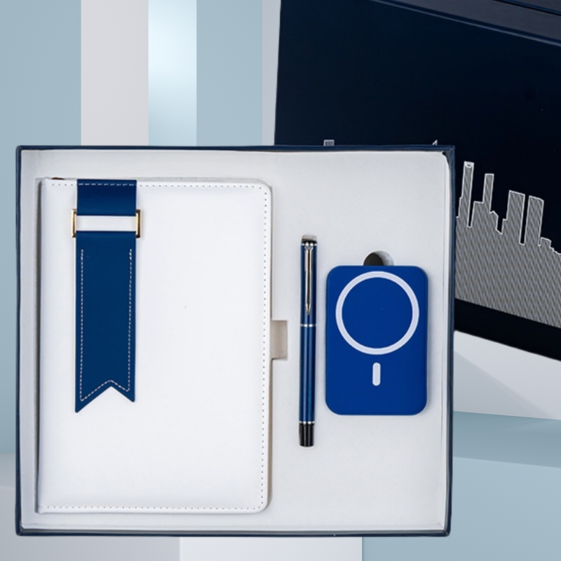 2025 Besery Wholesale Customized Business High Quality Promotion Power Bank Set A5 Notebook with Pen Corporate Event Gift Set