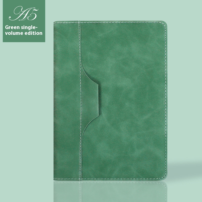 Besery Business Cooperate Office Stationery Notebook 100 Sheets Classic Business Design PU Leather Notebook 3