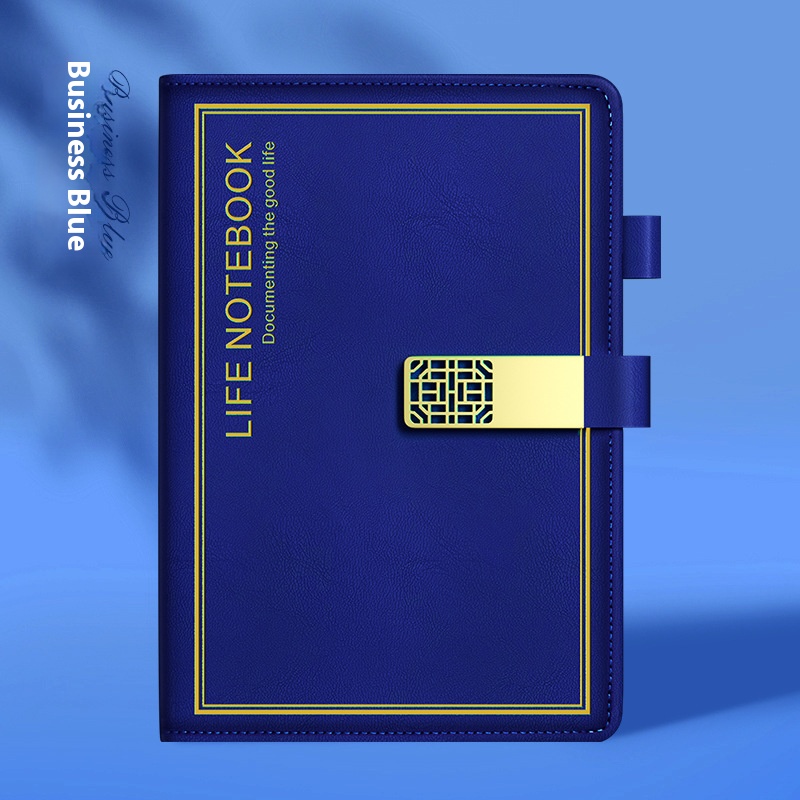 Besery 2026 Souvenir Business Corporate Office Promotion Personalized Printed A5 PU Leather Custom Notebook 2