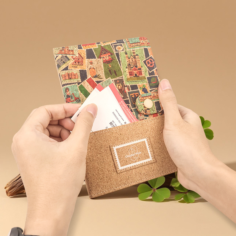 Besery Eco-friendly Cork Business Corporate and School Students Welcome Gift Set Promotion Personalized Customized A5 Notebooks