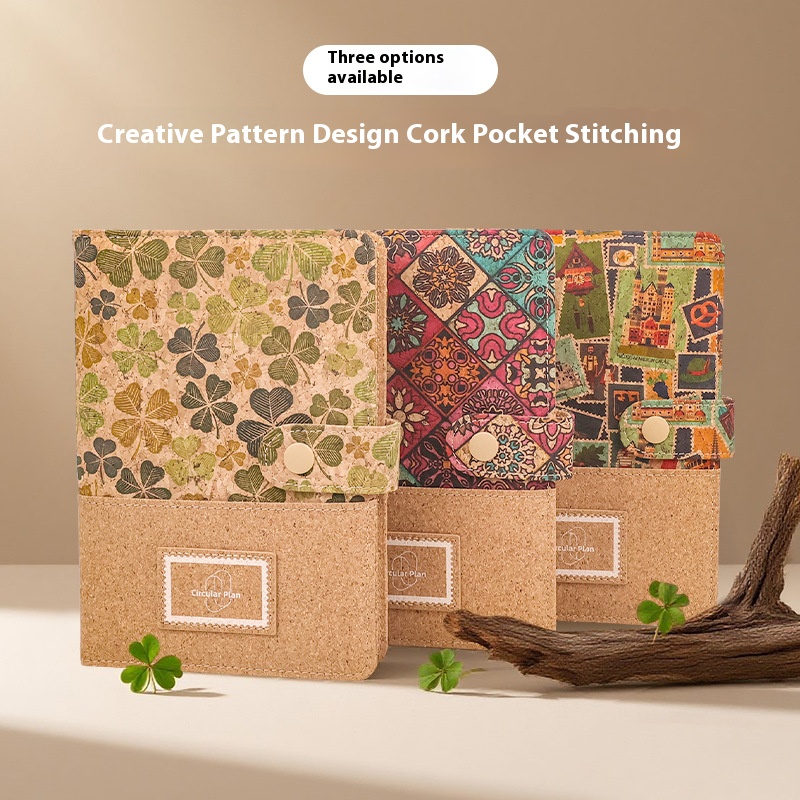 Besery Eco-friendly Cork Business Corporate and School Students Welcome Gift Set Promotion Personalized Customized A5 Notebooks 3