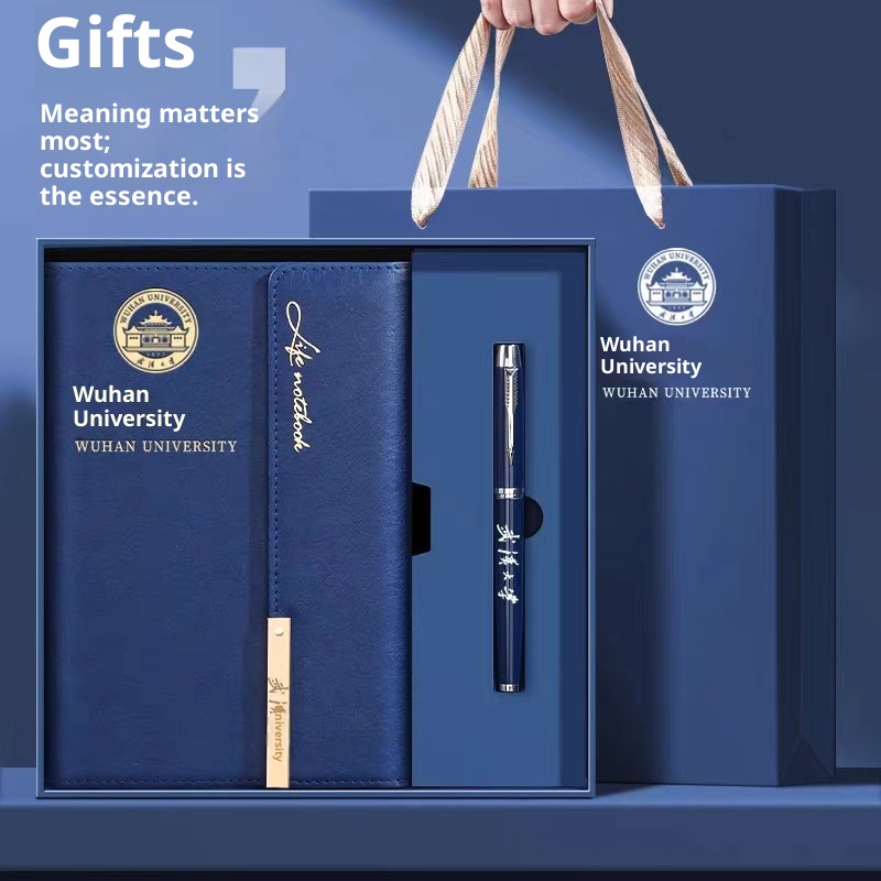 Corporate Gift Set Customization Factory Outlet Design Notebook with Pen Business Notebook Gift Set 3