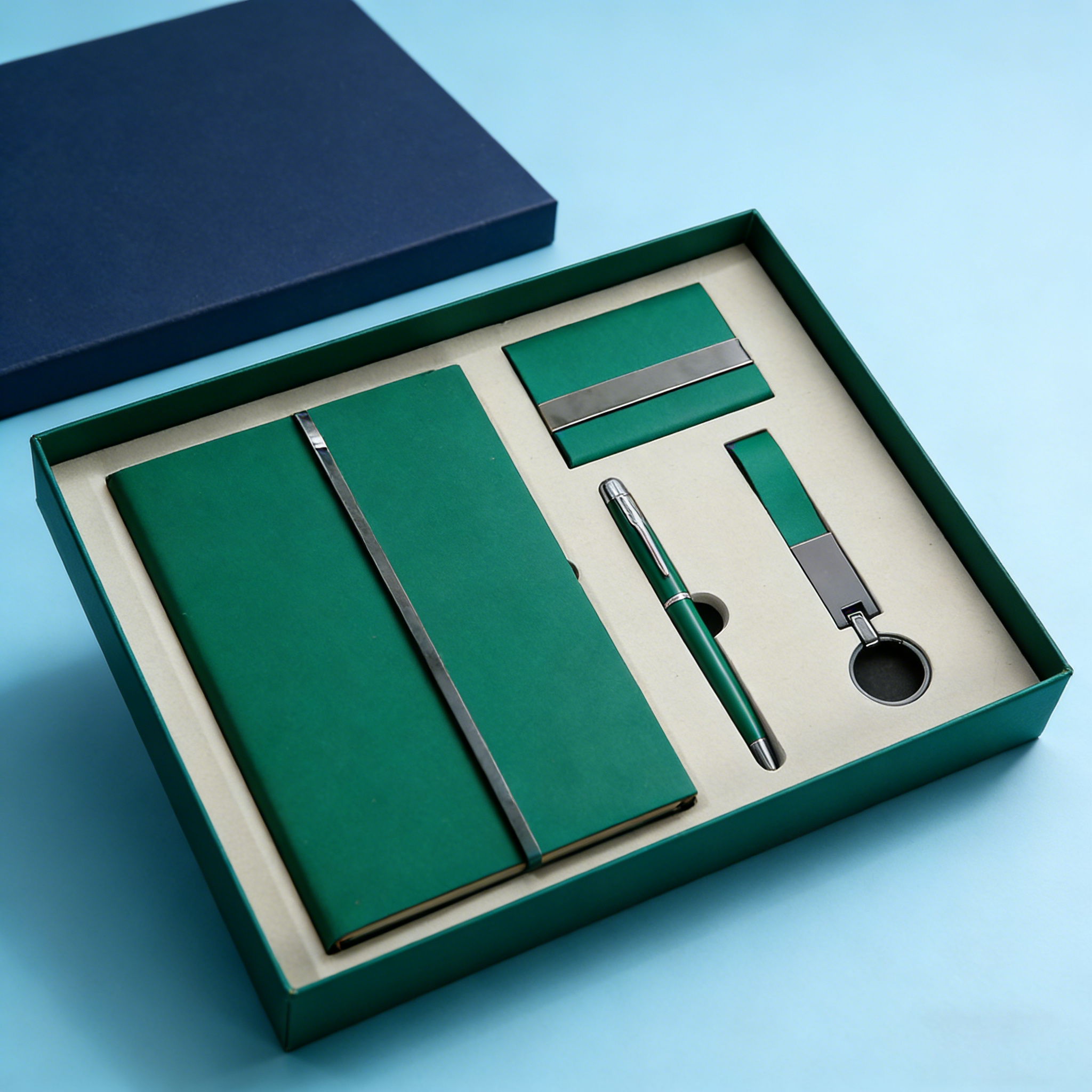 Custom Corporate Gift Set Luxury Notebook Executive Kits Business Promotional Gift Set With Box Commemorative Gift