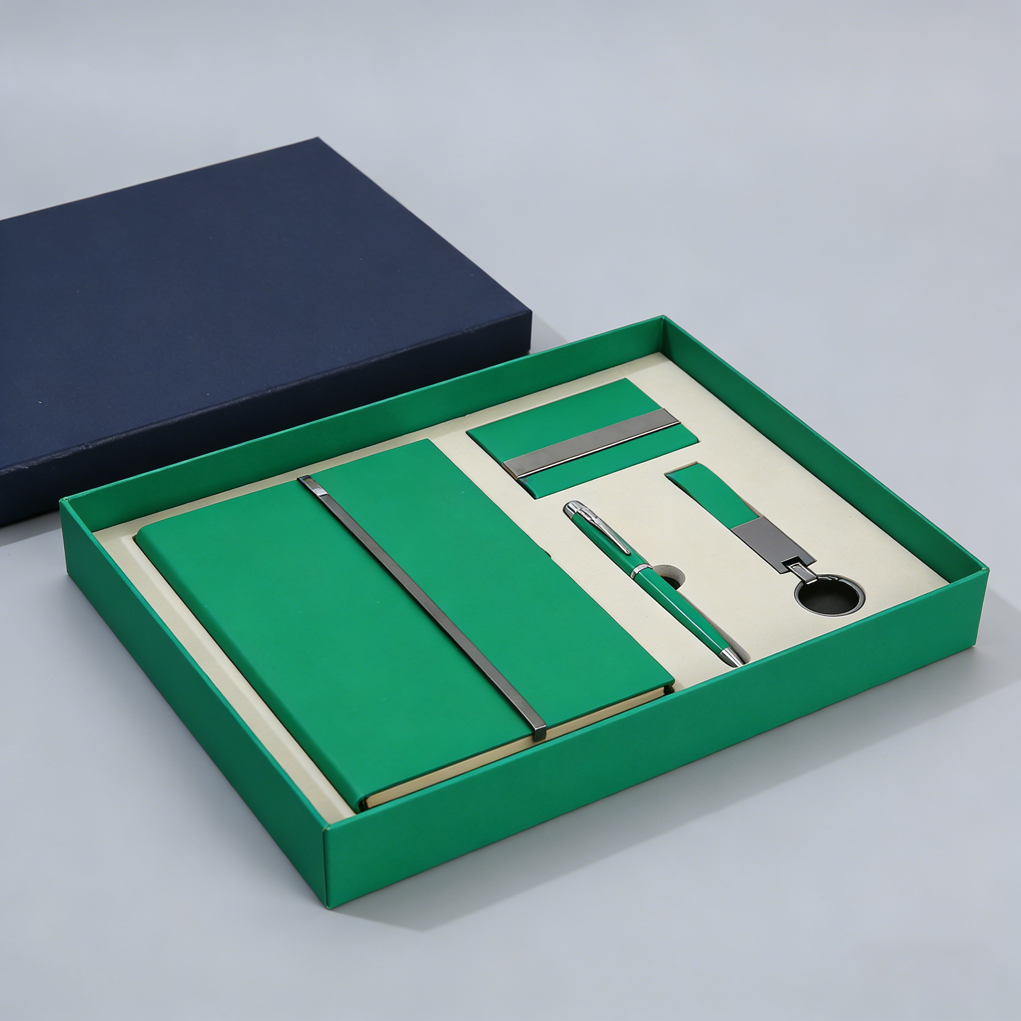 Custom Corporate Gift Set Luxury Notebook Executive Kits Business Promotional Gift Set With Box Commemorative Gift 3