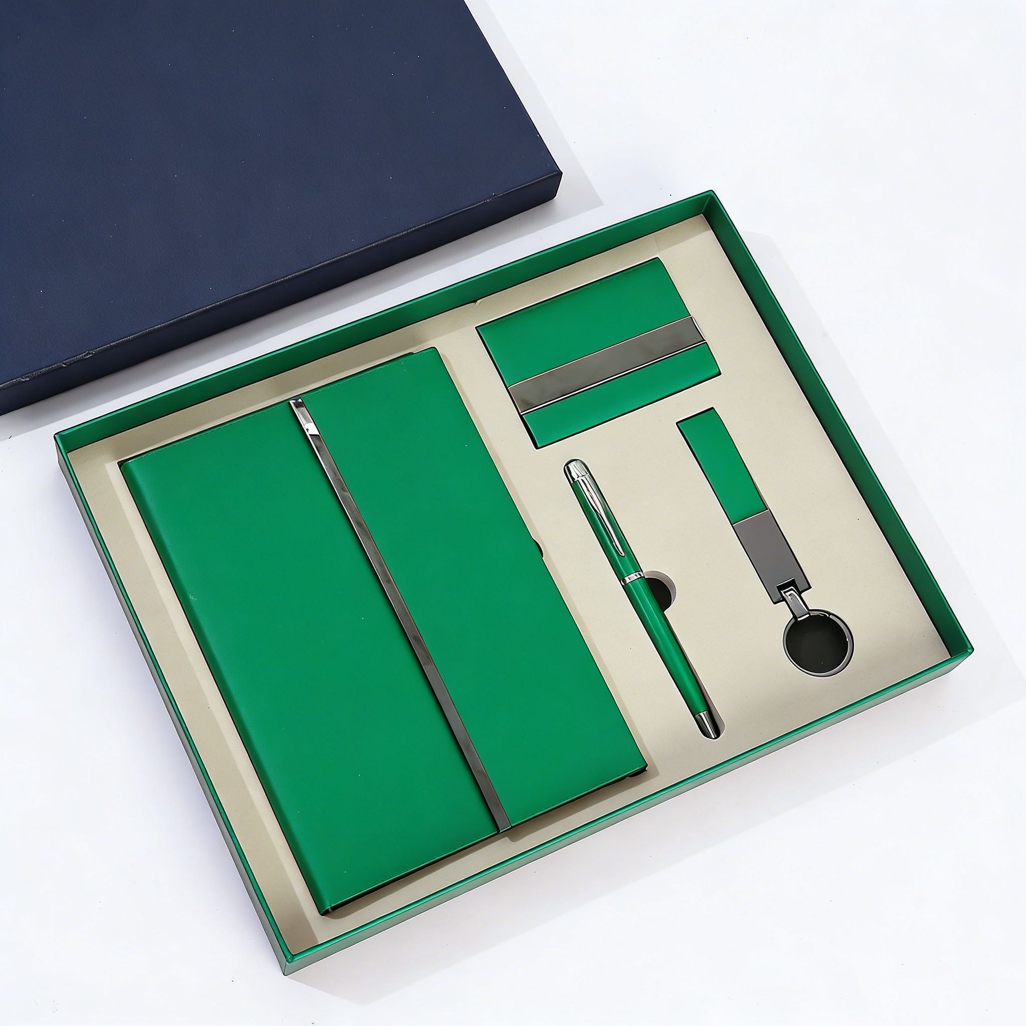 Custom Corporate Gift Set Luxury Notebook Executive Kits Business Promotional Gift Set With Box Commemorative Gift 2
