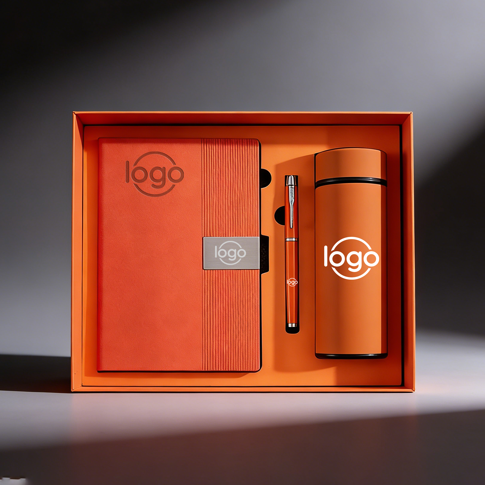 2026 Hot Sales Custom logo Corporate Gift Set Luxury Cup Notebook with Pen Executive Kits Business Promotional Gift Set With Box