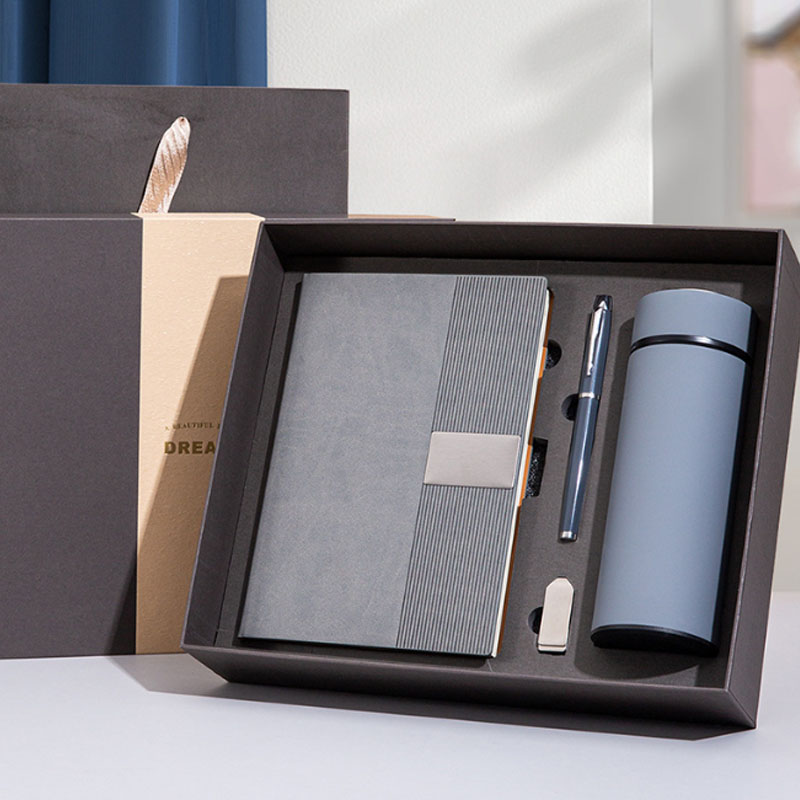 2026 Hot Sales Custom logo Corporate Gift Set Luxury Cup Notebook with Pen Executive Kits Business Promotional Gift Set With Box 3