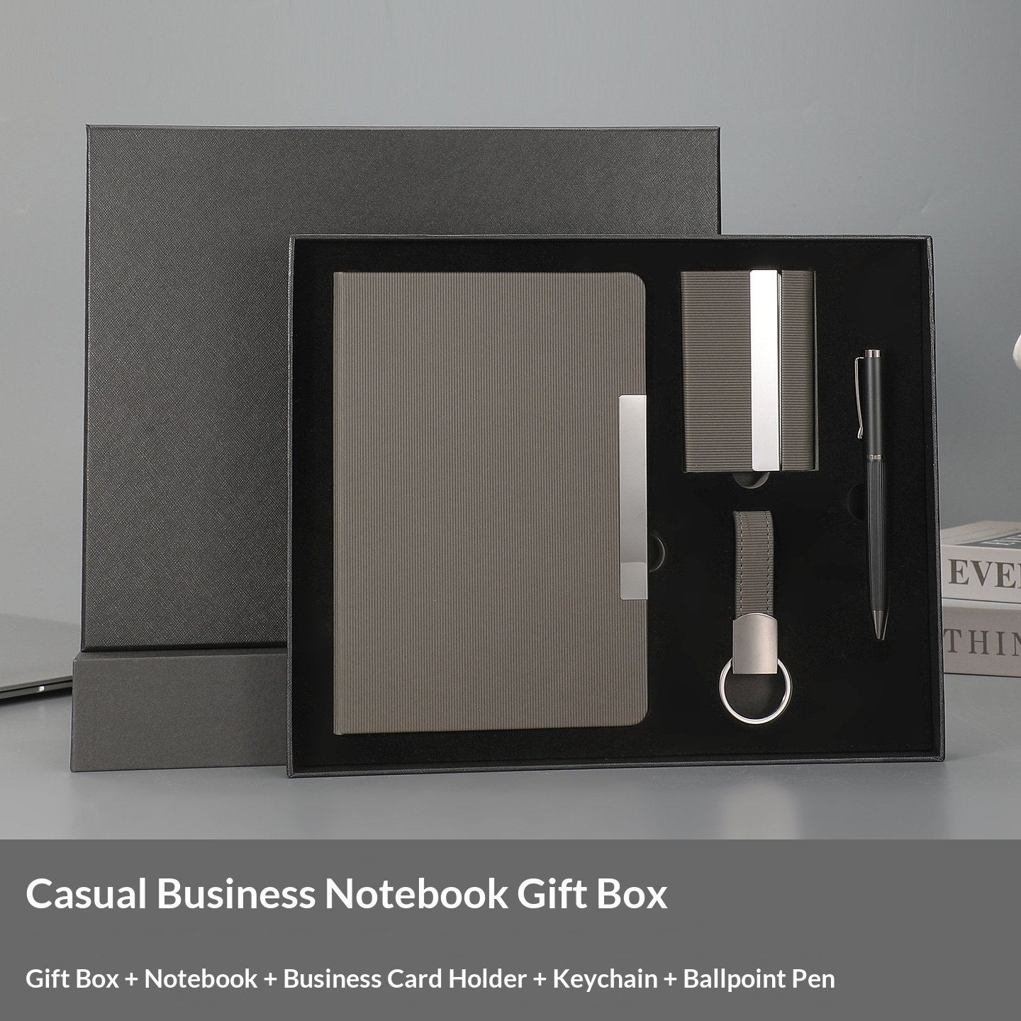 2026 Custom Logo Corporate Diary Set Premium Corporate Business Gifts Box Set for Executives Luxury A5 Notebook and Pen Set