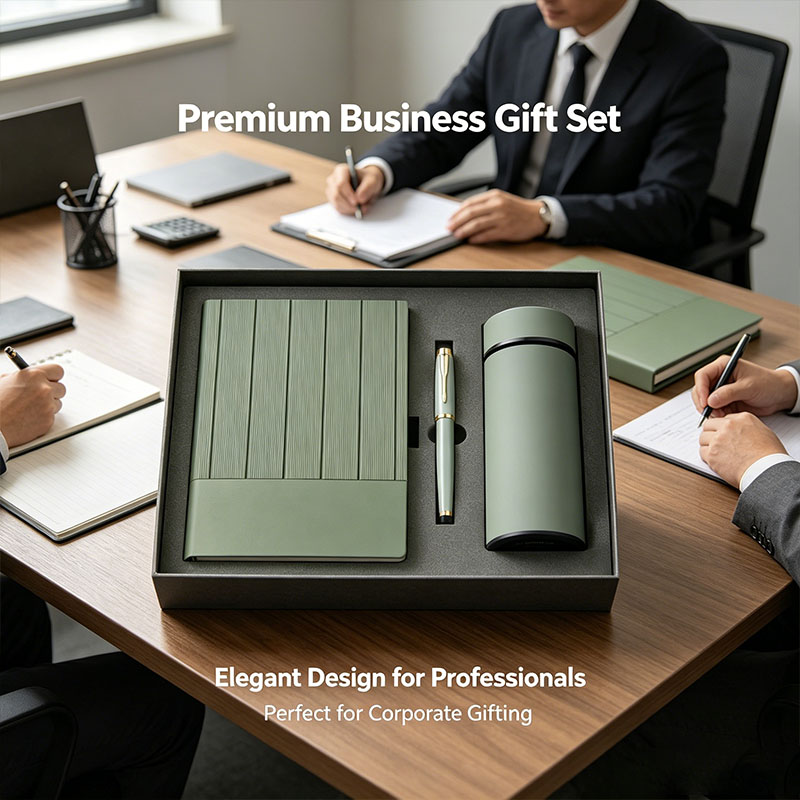 Promotional Items Pu Notebook Custom Ballpoint Pen Business Corporate Stationary Gift Diary Pen Custom Logo A5 Notebook Pen Set