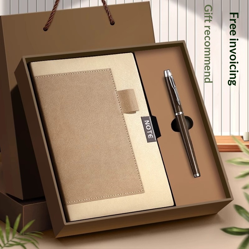 Corporate Personalized 2pcs Notebook Pen Gift Set for Office Welcome Package Corporate Gift Set