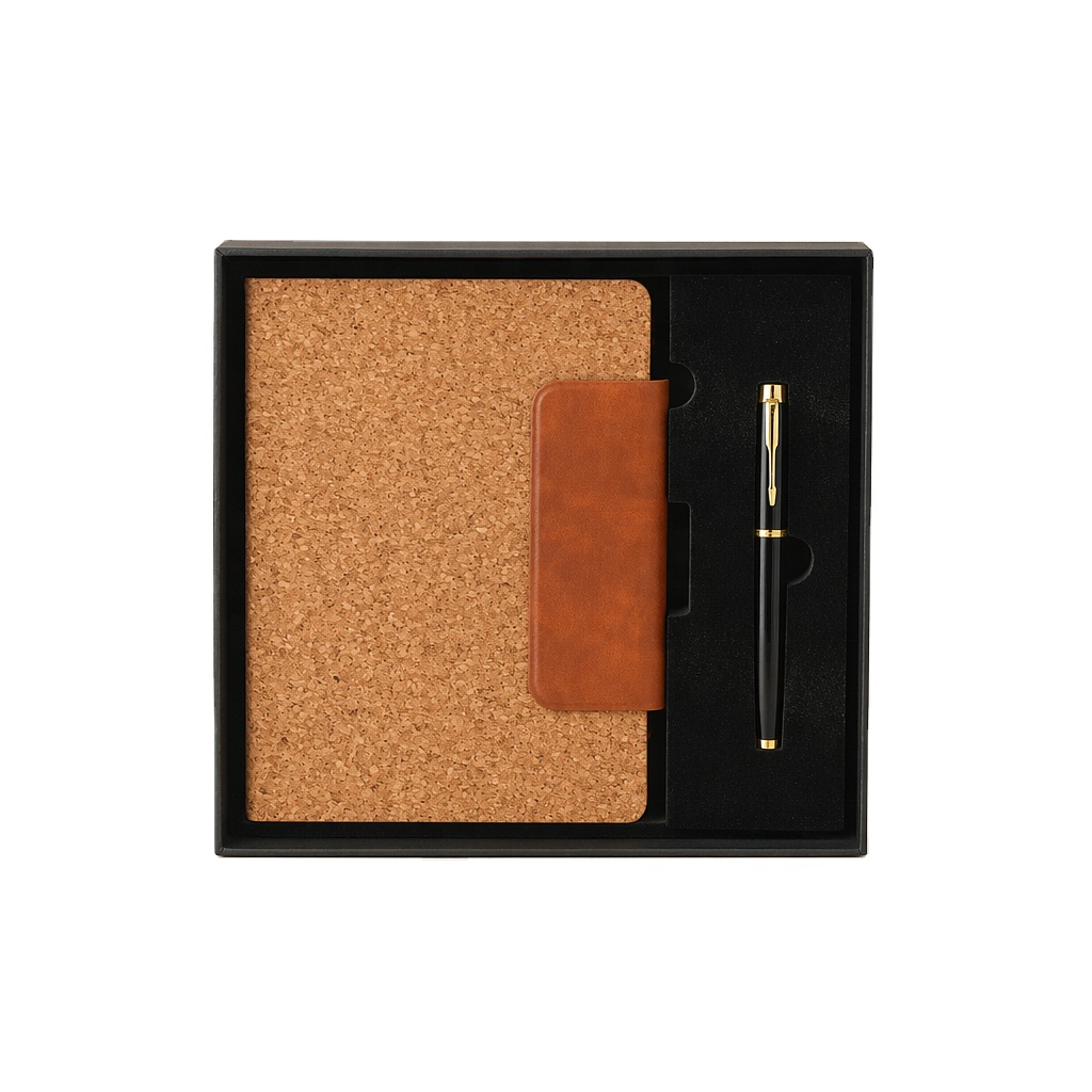 Personalized Business Notebook Gift Set,A5 PU Leather Journal with Pen Gift Box Office Writing Journal,Graduation Gift