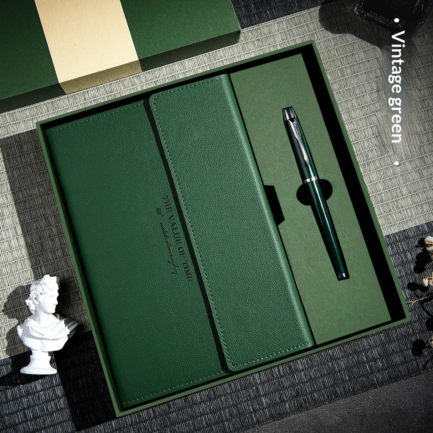 Business Classic Custom Logo  Custom Notebook Pen for Employee Appreciation Corporate Gift Set