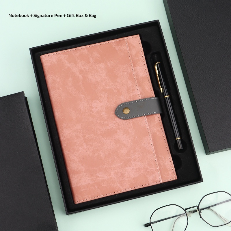 Affordable High Quality Promotional Gift Set Executive Corporate Gift Set Notebook Pen  with Custom Logo