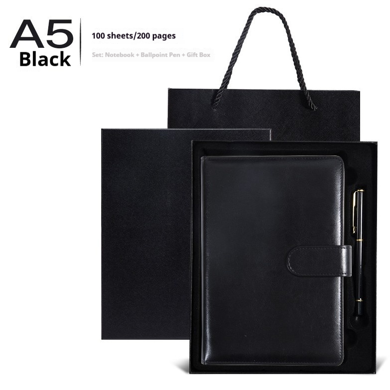 Premium Wholesale Custom 2pcs High-Quality Notebook with Pen Set for Office Welcome Package Business Gift Set