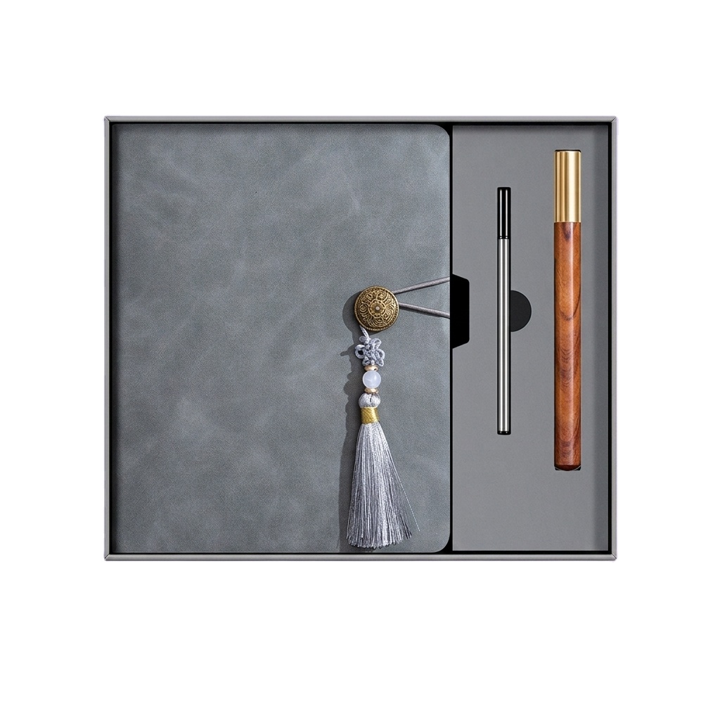 Multi-functional Personalized All-in-one Stationery Office Supplies Set Notebook Pen Promotional Business Gifts
