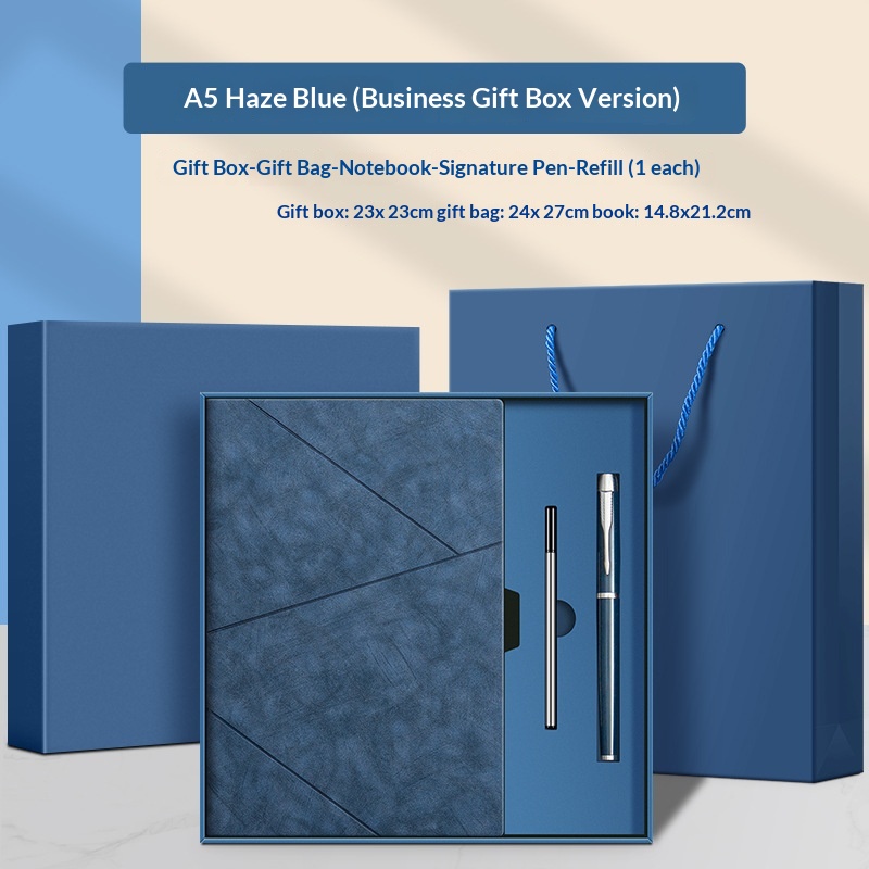 Financial Souvenir Gift Items Event Gift Personalized Notebook Pen  Set Corporate Business Gift Set