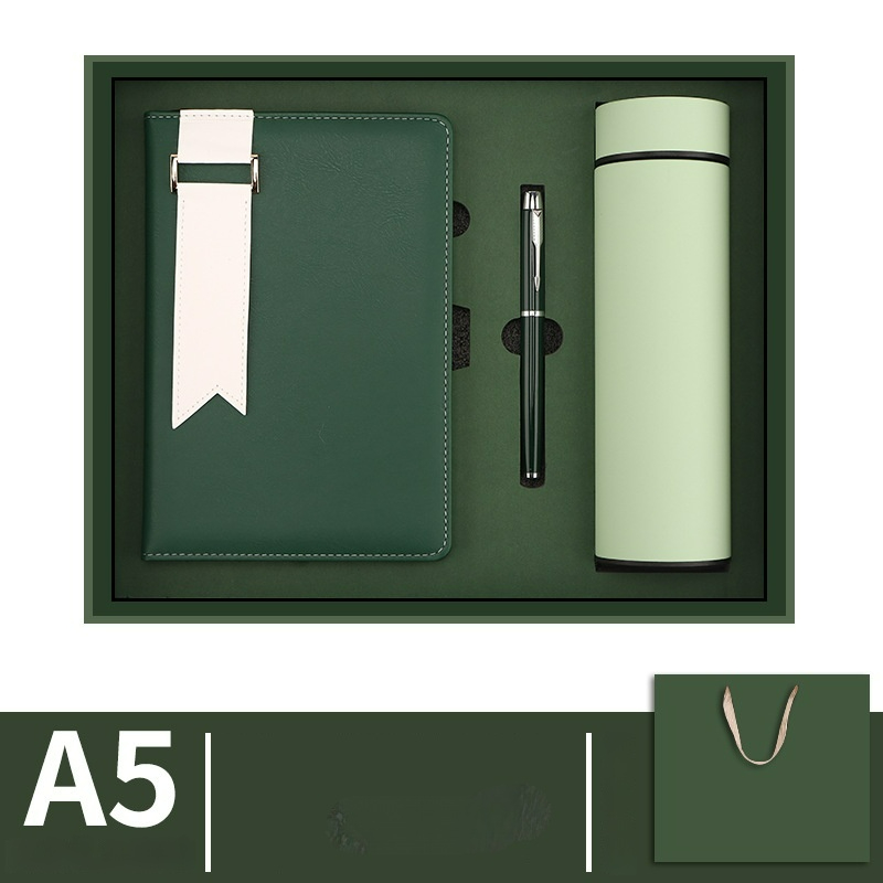 Small Order Personalized Notebook Pen Vacuum Flask Set No MOQ Souvenir Gift Items Promotional Business Gift Set