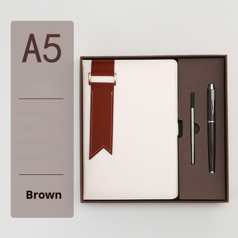 Low MOQ Custom Logo Notebook with Pen and Pen Refill for Souvenir Gift Items and Promotional Drive Business Gift Set