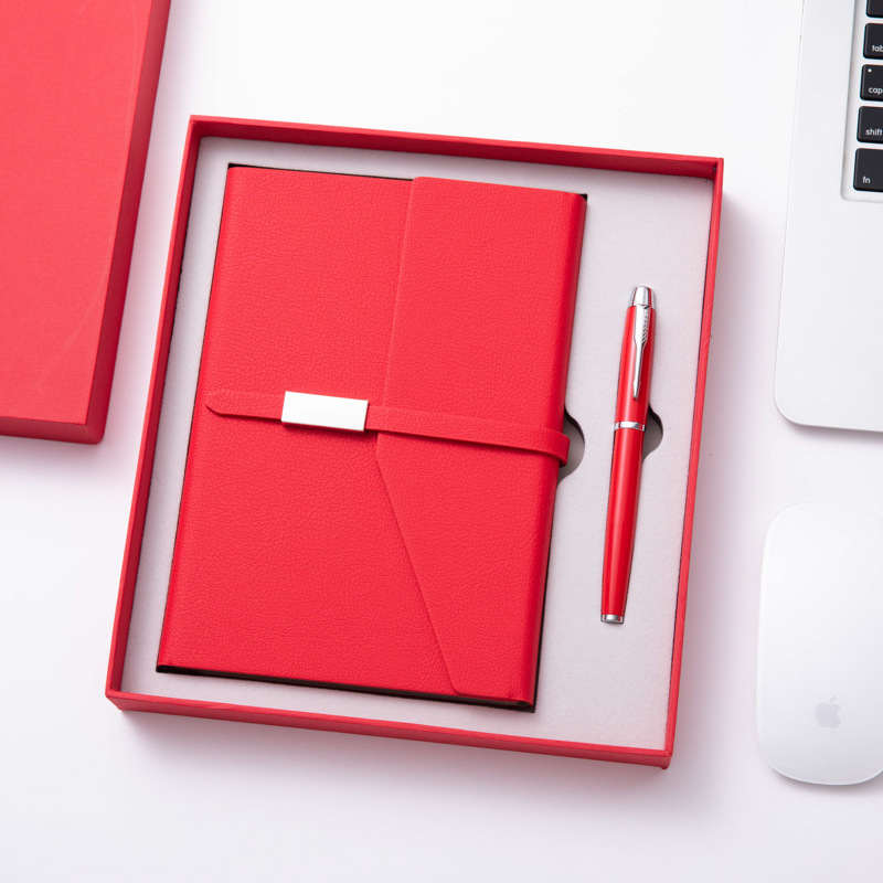 Personalized Giveaway Giveaway School Office Supplies Notebook with Pen Set Corporate Promotional Gif Set