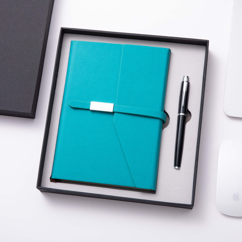 Budget Promotional Stationery Notebook with Pen  Custom Logo Promotional Gift Set